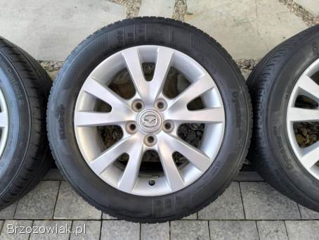 Alufelgi 16 5x114.  3 opony letnie 205/55R16 Mazda Mitsubishi Kia Toyota