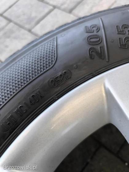 Alufelgi 16 5x114.  3 opony letnie 205/55R16 Mazda Mitsubishi Kia Toyota