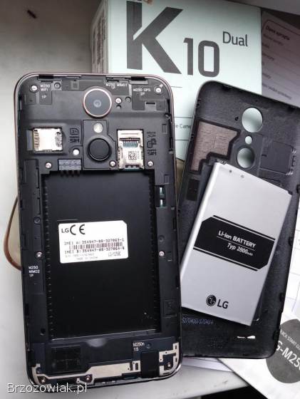 LG K10,  dual,  szczegóły opis.
