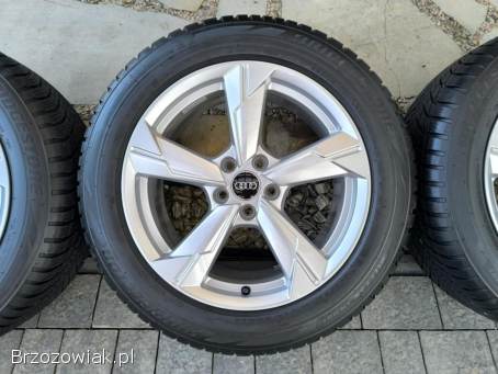 Alufelgi 18 5x112 opony zimowe 225/55R18 Audi VW Seat Skoda Mercedes BMW