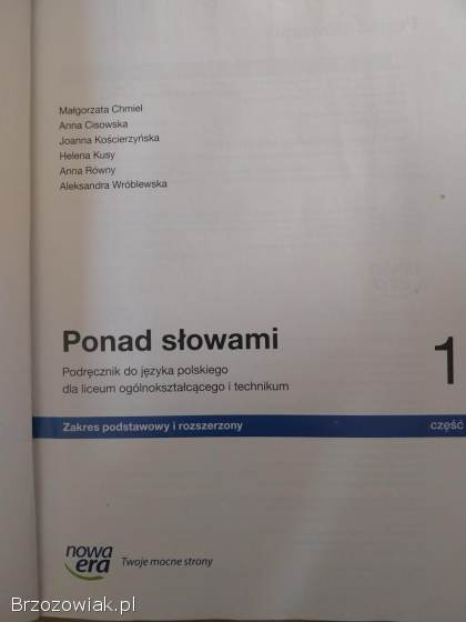 Polski 1 liceum