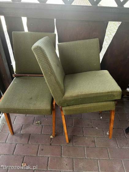 Krzesła z PRL -  do renowacji