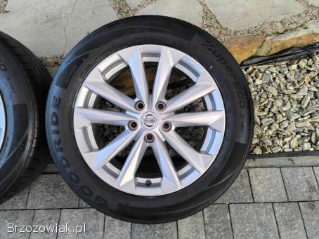 Alufelgi 17 5x114.  3 opony letnie 215/60R17 Nissan Juke Qashqai Renault Kadjar it