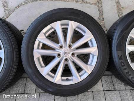 Alufelgi 17 5x114.  3 opony letnie 215/60R17 Nissan Juke Qashqai Renault Kadjar it