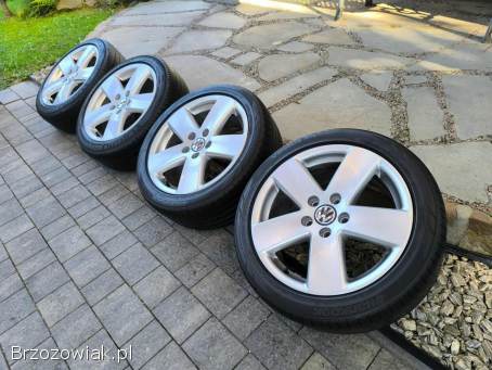 Alufelgi 17 5x112 opony letnie 225/45R17 VW Audi Seat Skoda model Monte Carlo