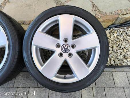 Alufelgi 17 5x112 opony letnie 225/45R17 VW Audi Seat Skoda model Monte Carlo