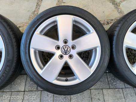 Alufelgi 17 5x112 opony letnie 225/45R17 VW Audi Seat Skoda model Monte Carlo