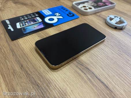 Okazja!  Iphone 13 Pro Złoty!  Gwarancja!  Super Stan!  Kondycja 100!