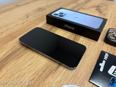 Okazja!  Iphone 13 Pro Sierra Blue!  Super Stan!  Gwarancja!  Kondycja 97
