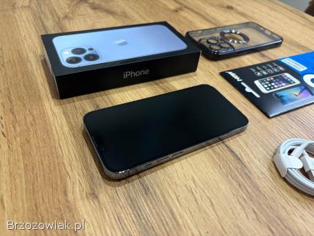 Okazja!  Iphone 13 Pro Sierra Blue!  Super Stan!  Gwarancja!  Kondycja 97