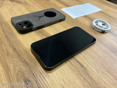 Okazja!  Iphone 13 Zielony!  Super Stan!  Gwarancja!  Kondycja Bat 100