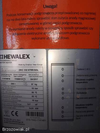 Baniak na wodę + grzałka