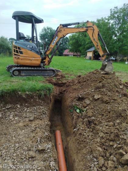 Usługi minkoparką 2,  6t