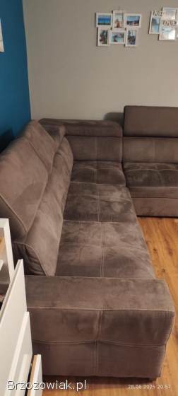 Rozkładana sofa narożna