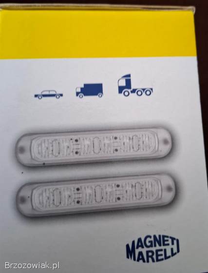 Swiatła do jazdy dziennej LED Magnet Marelli nowe