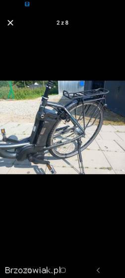 Rower elektryczny miejski Rixe damka