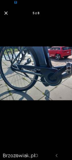 Rower elektryczny miejski Rixe damka