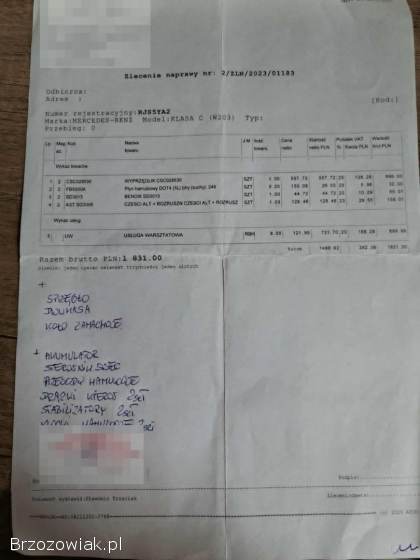 Mercedes-Benz Klasa C 203 2002