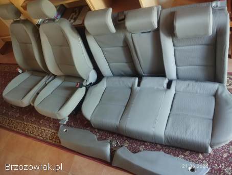Fotele Audi A4 B7 cały komplet szare zadbane