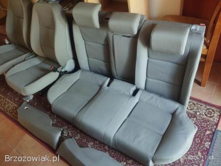 Fotele Audi A4 B7 cały komplet szare zadbane
