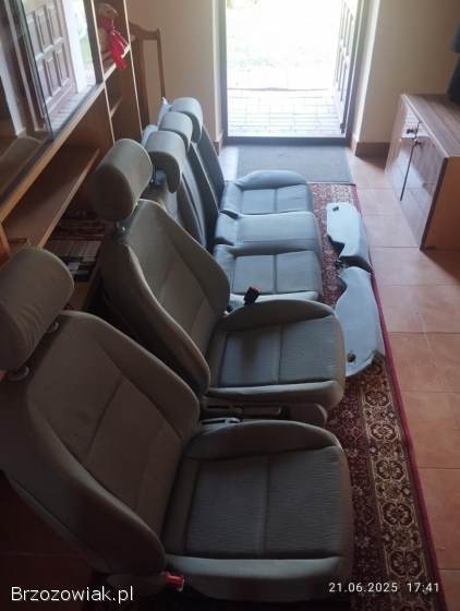 Fotele Audi A4 B7 cały komplet szare zadbane