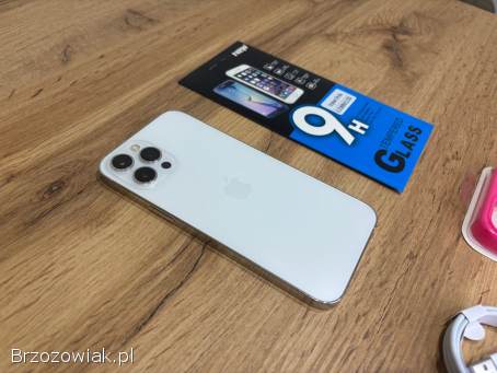 Okazja!  Iphone 12 Pro Max Biały!  Super Stan!  Gwarancja!  Bat 100