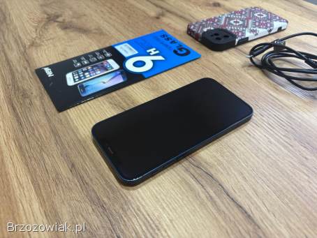 Okazja!  Iphone 12 Niebieski!  Kondycja Bat.  100 Gwarancja!  Super Stan!