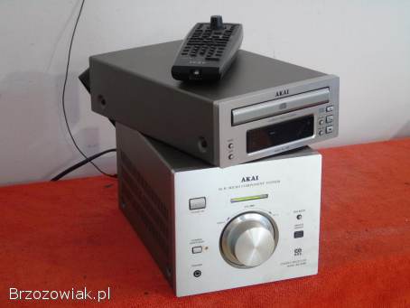 Wieża Akai AA-503R pilot mocna RDS CD AUX.  DOSTAWA.