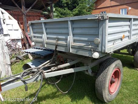 Przyczepa rolnicza dwuosiowa -  zarejestrowana