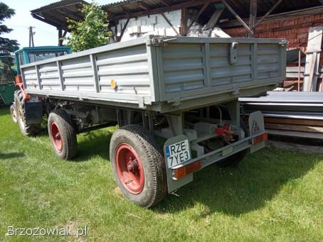 Przyczepa rolnicza dwuosiowa -  zarejestrowana