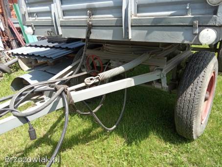 Przyczepa rolnicza dwuosiowa -  zarejestrowana