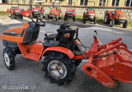 Traktorek Japoński KUBOTA A-30 13 KM Glebogryzarka