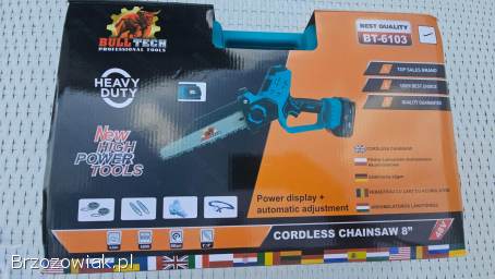 Piła łańcuchowa 2x Li-Ion 48V 5.  0Ah