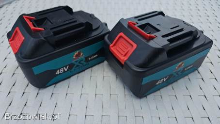 Piła łańcuchowa 2x Li-Ion 48V 5.  0Ah