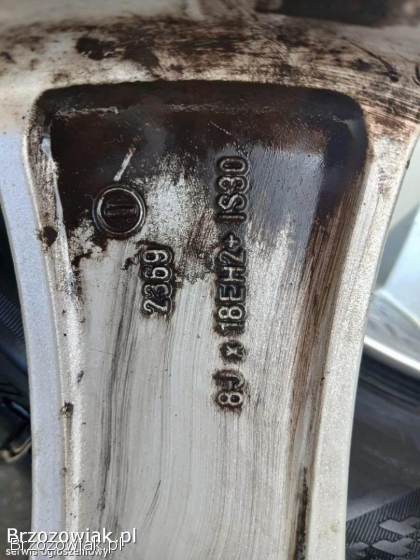 Komplet 4 kół na felgach aluminiowych R18