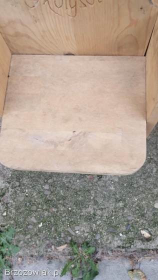 Krzesełko Kwietnik drewniany Hej wykołysoł wiater