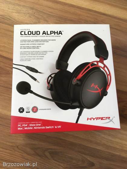 Słuchawki HYPERX Cloud Alpha
