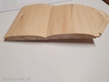 Deska elewacyjna deska podbiciowa półbal Besko