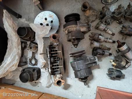 Części Fiat 126p,  gaźnik,  aparat,  cewka,  głowica,  tłoki,  cylindry