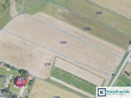 Działka budowlana z widokiem na górę Cergową