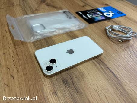 Okazja!  Iphone 14 -  Biały!  Gwarancja!  Kondycja Bat 100 Super Stan!