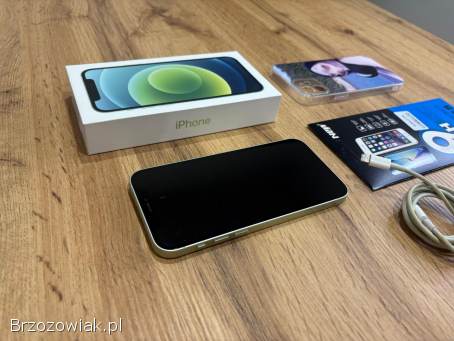 Okazja!  Iphone 12 -  Zielony!  Gwarancja!  Super Stan!  Bateria 100!