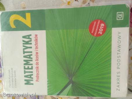 Sprzedam podręczniki liceum technikum 2
