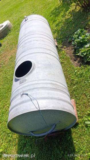 Beczka na wodę ocynk 600l.