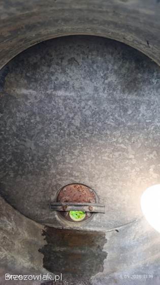 Beczka na wodę ocynk 600l.