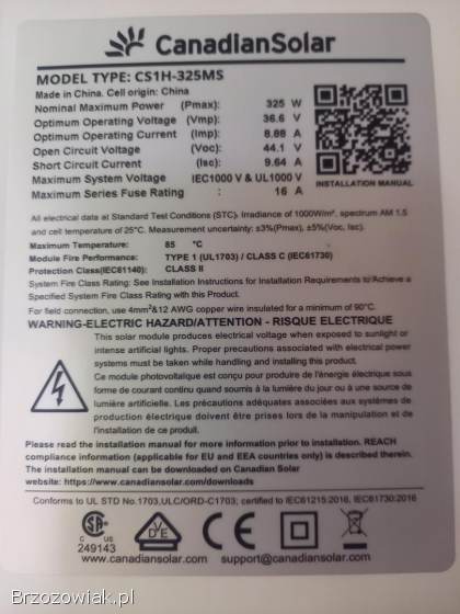 Panele fotwoltaiczne,  falownik sofar 6,  6kw,  3-faziakumulatory akumulatory agm