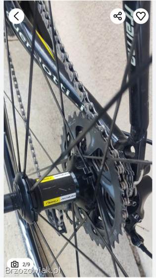 Rower szosowy GUERCIOTTI made in ITALY 58 cm Carbon 105 2x11 Mavic