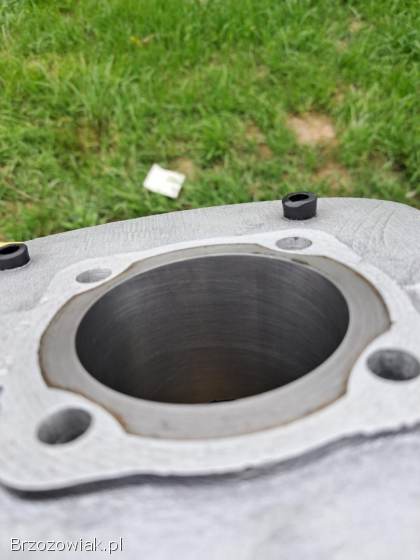 Wsk 125 cylinder po szlifie aluminiowy zmd zestaw tłok pierścienie sworzeń