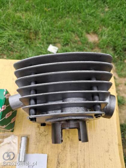 Wsk 125 cylinder po szlifie aluminiowy zmd zestaw tłok pierścienie sworzeń