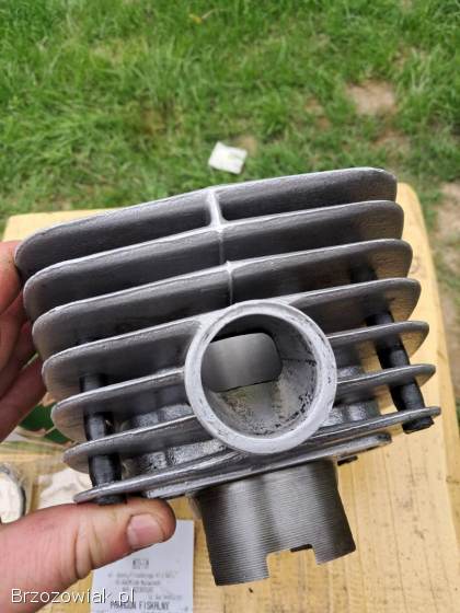 Wsk 125 cylinder po szlifie aluminiowy zmd zestaw tłok pierścienie sworzeń